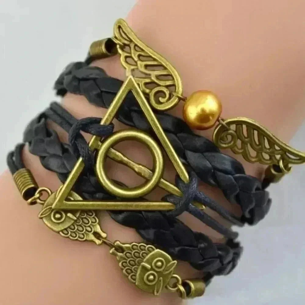 Harry potter Deathly hallow charm Bracelet